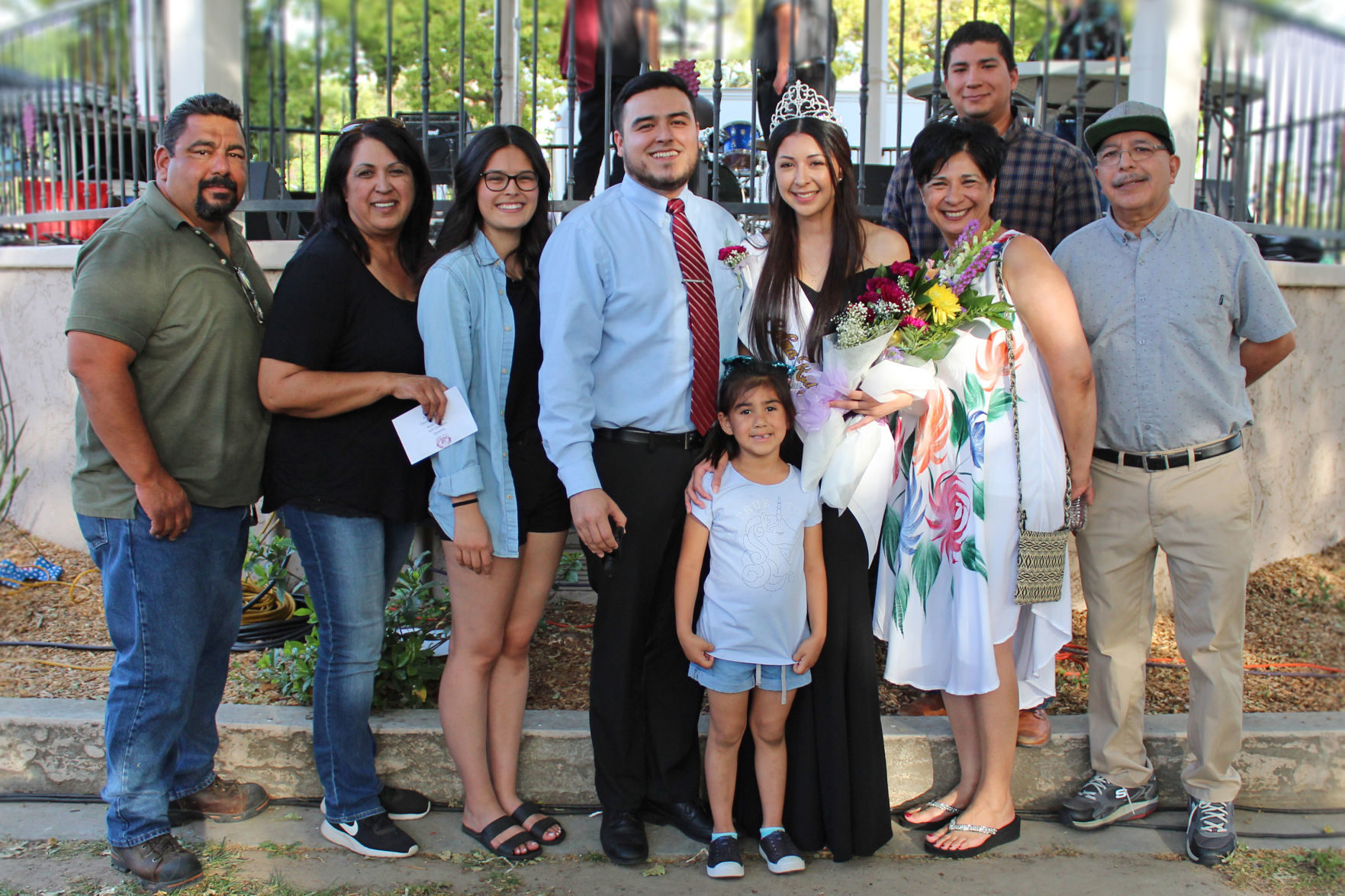 Raisin Festival: Alyna Esquivel and family